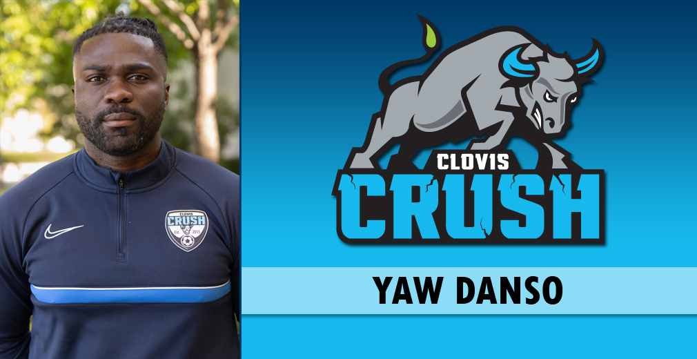 McCarty steps down, Danso named new Crush men&rsquo;s soccer head coach