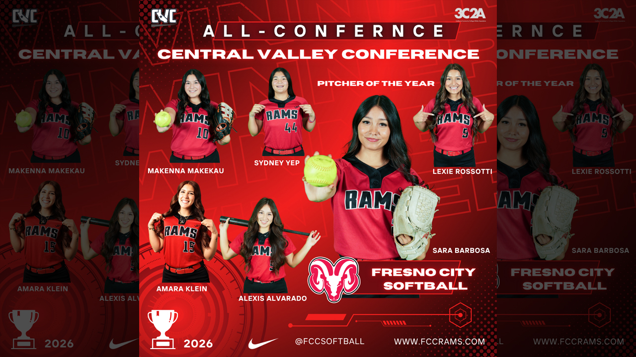 Fresno City captures 2026 Central Valley Conference Softball championship; All-CVC postseason awards announced